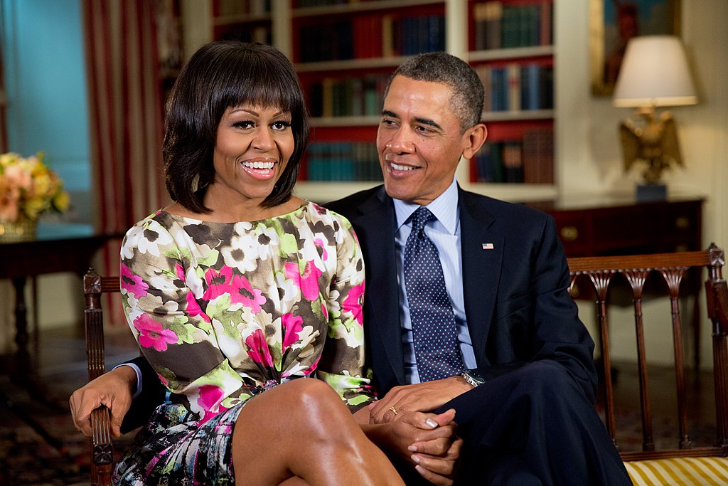 The Obamas, Michelle and Barak